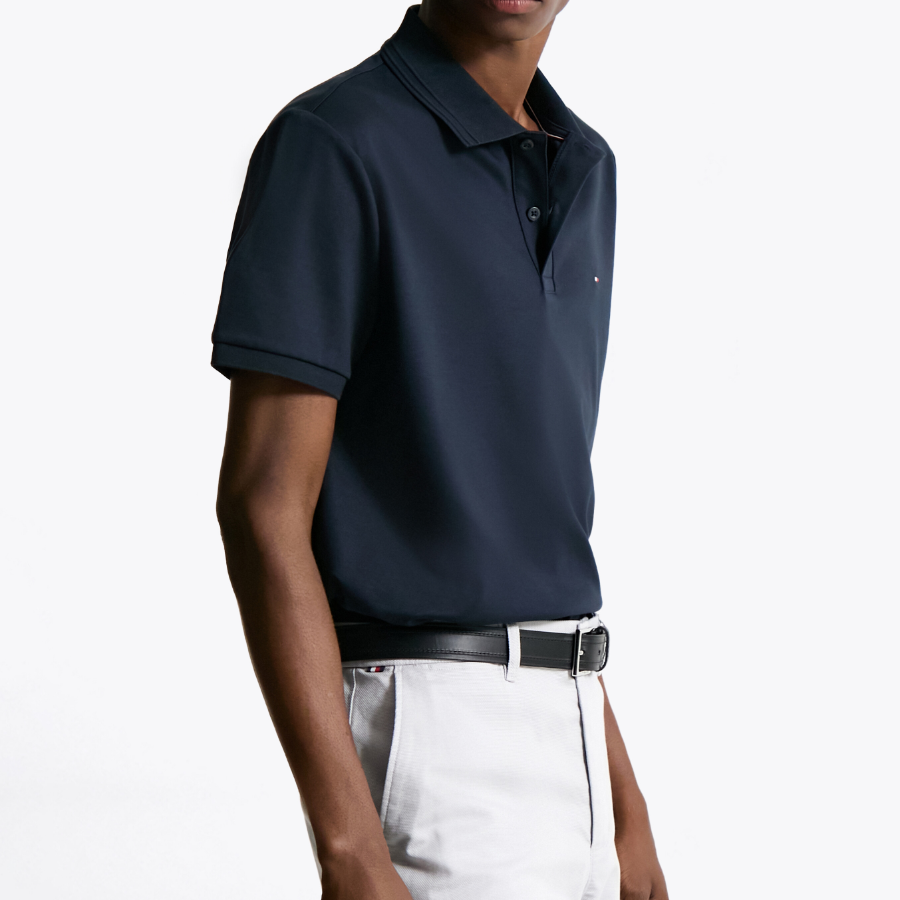 TOMMY HILFIGER [Official Headquarters] Luxury Interlock Polo Shirt