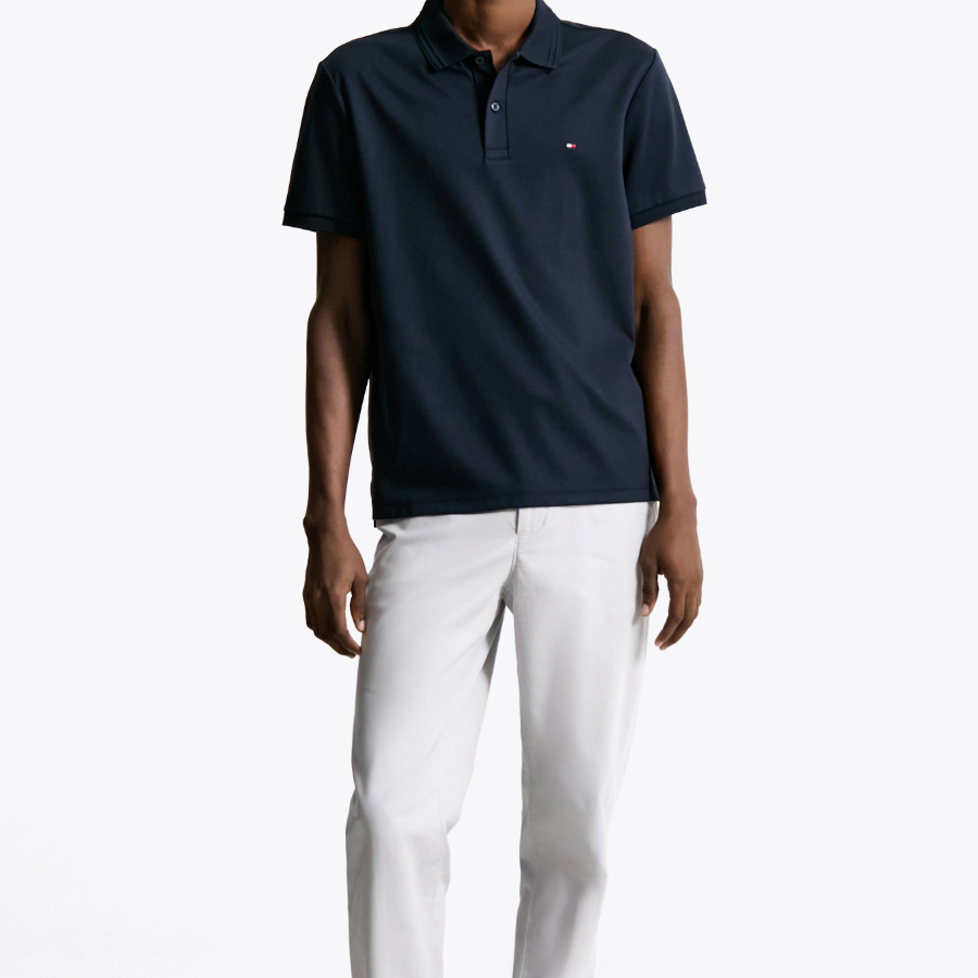 TOMMY HILFIGER [Official Headquarters] Luxury Interlock Polo Shirt