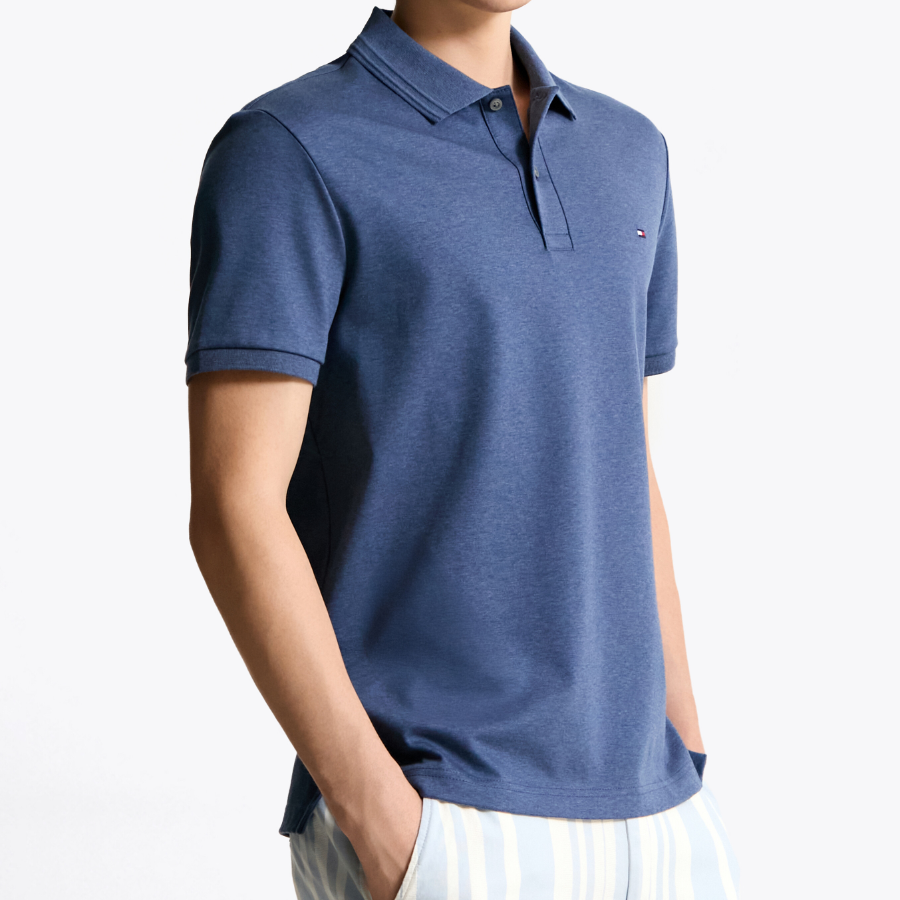 TOMMY HILFIGER [Official Headquarters] Interlock Regular Polo Shirt