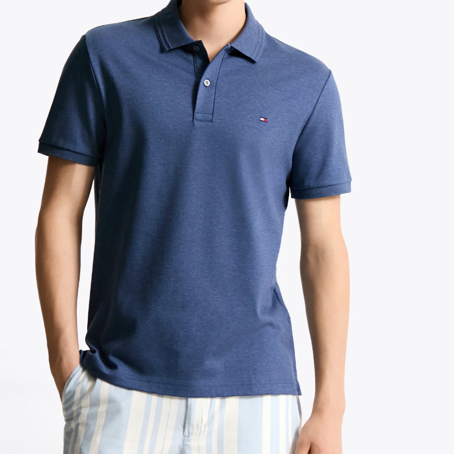 TOMMY HILFIGER [Official Headquarters] Interlock Regular Polo Shirt