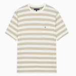 TOMMY HILFIGER [Official Headquarters] Stripe Pocket T-Shirt