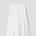 8 seconds Synthetic A-Line Long Skirt - White 8 seconds Synthetic A-Line Long Skirt - White