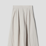 8 seconds Synthetic A-Line Long Skirt - Beige