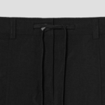 8 seconds Nylon Cargo Long Skirt - Black