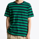 TOMMY HILFIGER [Official Headquarters] Stripe Pocket T-Shirt