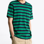 TOMMY HILFIGER [Official Headquarters] Stripe Pocket T-Shirt