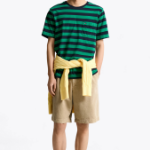 TOMMY HILFIGER [Official Headquarters] Stripe Pocket T-Shirt