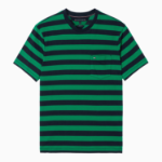 TOMMY HILFIGER [Official Headquarters] Stripe Pocket T-Shirt