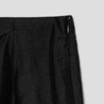 8 seconds Strap Layered Skirt - Black