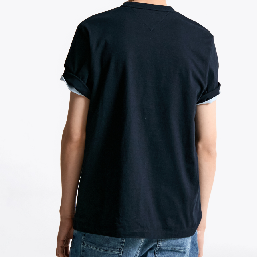 TOMMY HILFIGER [Official Headquarters] Solid Pocket T-Shirt