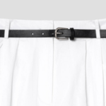 8 seconds Belted Long Skirt - White