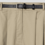 8 seconds Belted Long Skirt - Beige