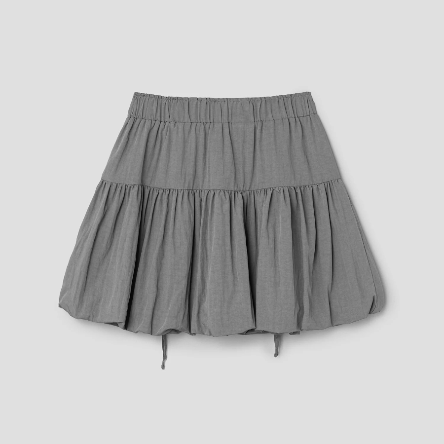 8 seconds Ribbon Detail Mini Skirt - Khaki