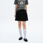 8 seconds Ribbon Detail Mini Skirt - Black