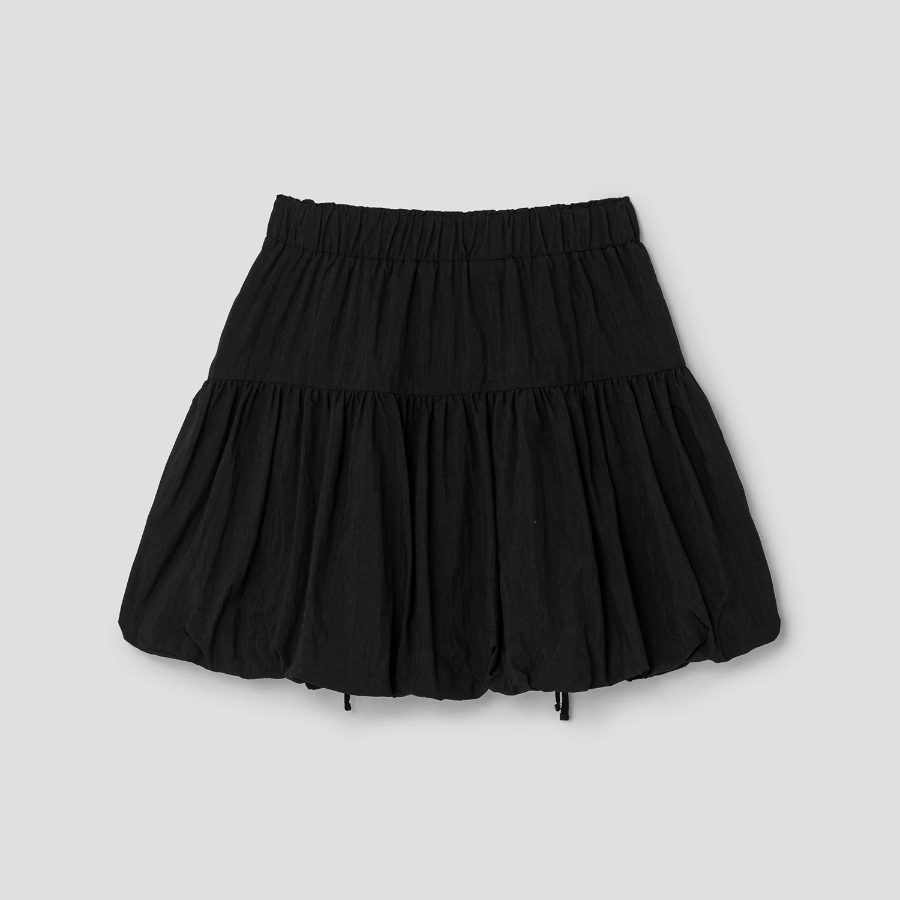 8 seconds Ribbon Detail Mini Skirt - Black