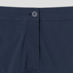 8 seconds Shirring Long Skirt - Navy