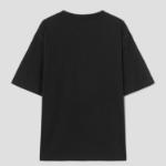 Maison Kitsune Men Embossed Profile Fox Oversize Tee-Shirt - Black
