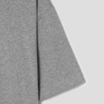 Maison Kitsuné Men Embroidery Oversize Tee-Shirt – Medium Grey Melange