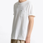 TOMMY HILFIGER [Official Headquarters] Solid Pocket T-Shirt