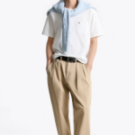 TOMMY HILFIGER [Official Headquarters] Solid Pocket T-Shirt