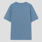Maison Kitsune Men Crafted Profile Fox Comfort Tee - Zinc Grey