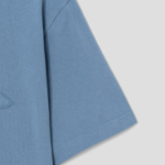 Maison Kitsune Men Crafted Profile Fox Comfort Tee - Zinc Grey