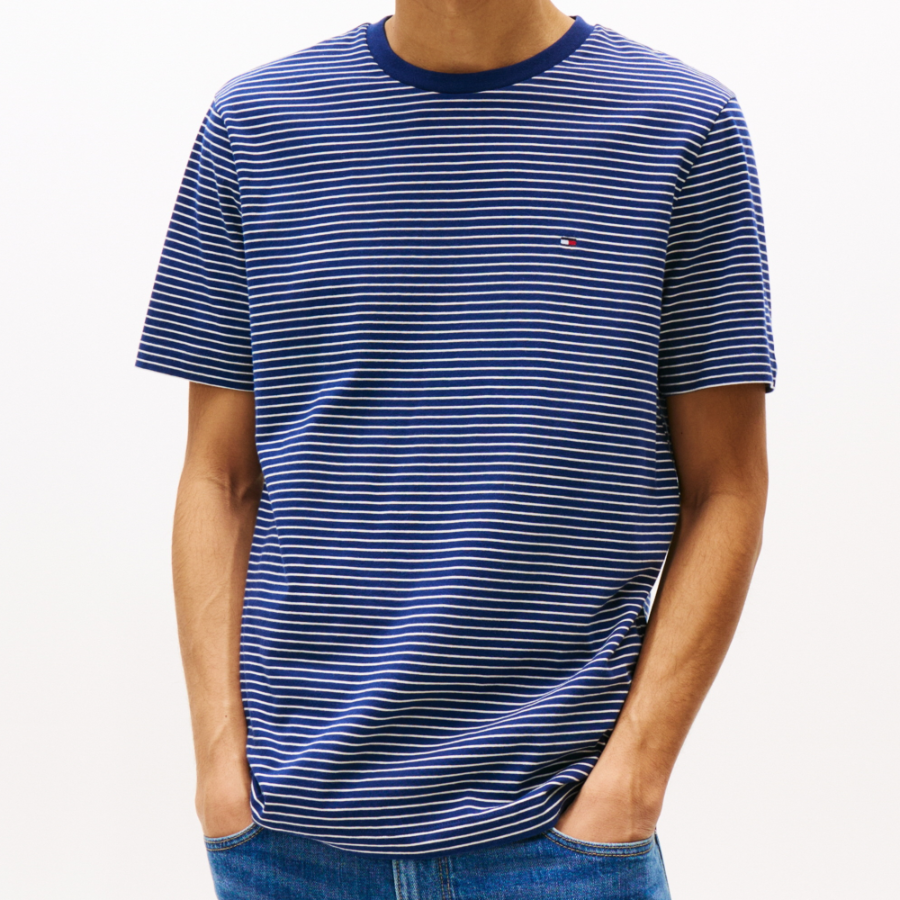 TOMMY HILFIGER [Official Headquarters] Seasonal Solid T-Shirt