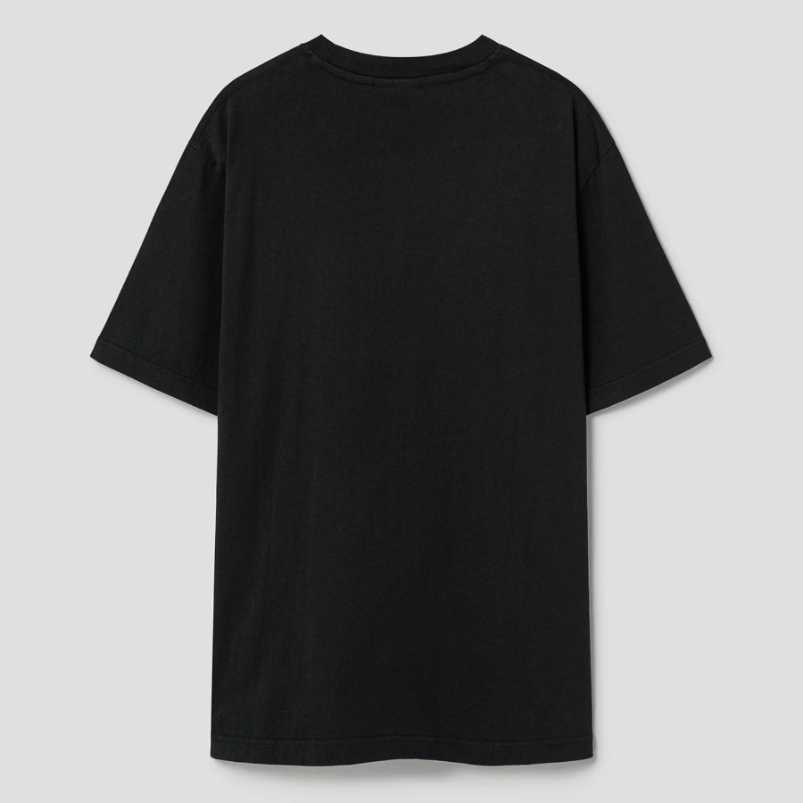 Maison Kitsune Men Speedy Fox Patch Comfort Tee-Shirt - Black
