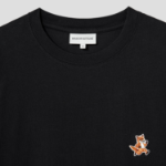 Maison Kitsune Men Speedy Fox Patch Comfort Tee-Shirt - Black