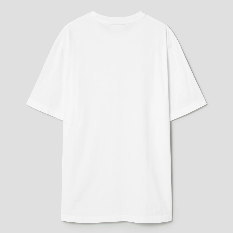 Maison Kitsune Men Speedy Fox Patch Comfort Tee-Shirt - White