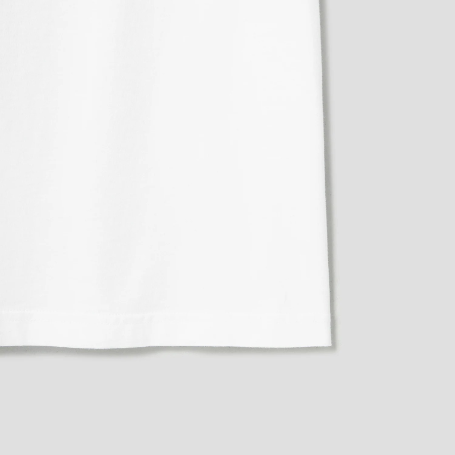 Maison Kitsune Men Speedy Fox Patch Comfort Tee-Shirt - White