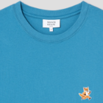 Maison Kitsune Men Speedy Fox Patch Comfort Tee-Shirt - Freshwater