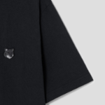 Maison Kitsune Men Tonal Fox Head Patch Comfort Tee Shirt - Black