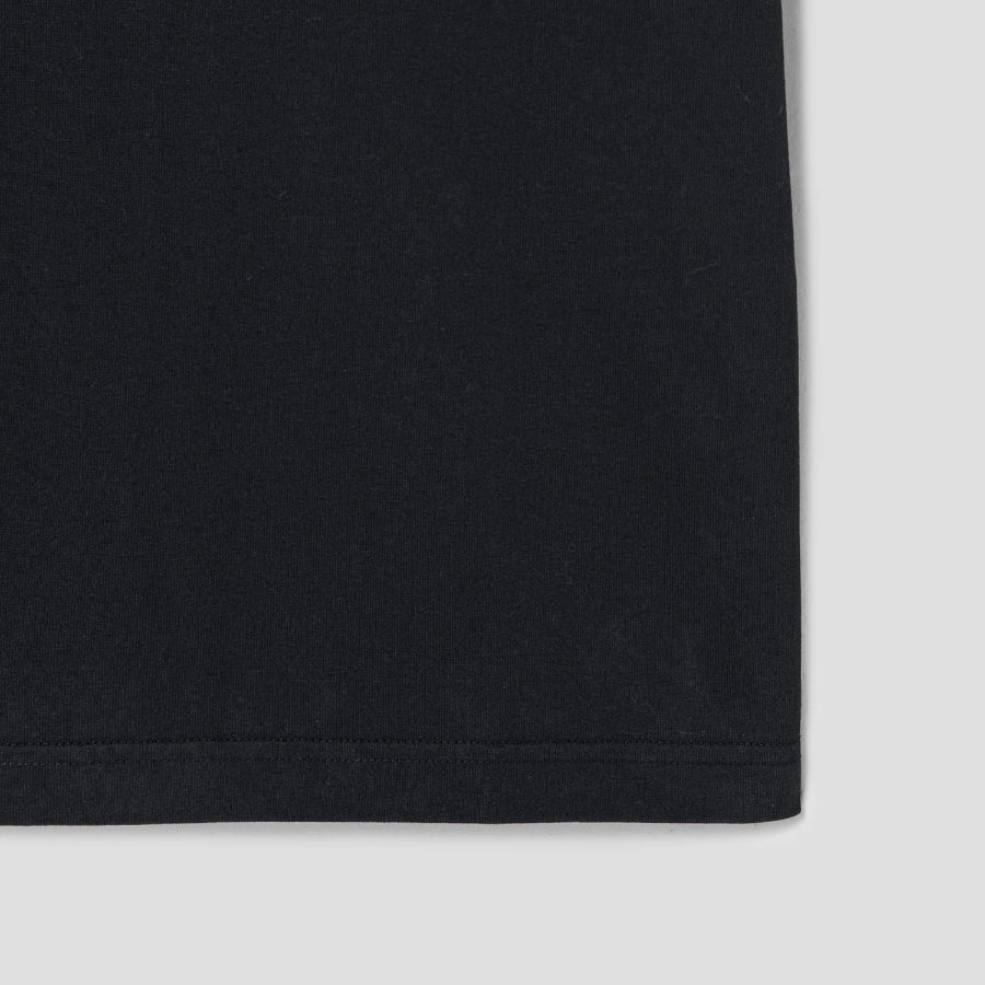 Maison Kitsune Men Tonal Fox Head Patch Comfort Tee Shirt - Black