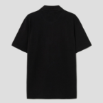 Maison Kitsune Men Tonal Fox Head Patch Comfort Polo - Black