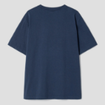 Maison Kitsune Men Maison Kitsune Handwriting Embroidered Comfort Tee-Shirt - Ink Blue