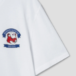 Maison Kitsune Unisex Korean Fox Printed Regular Tee-Shirt - White