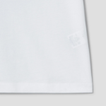 Maison Kitsune Unisex Korean Fox Printed Regular Tee-Shirt - White