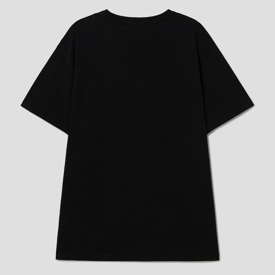 Maison Kitsune Unisex Cafe Kitsune Classic Tee-Shirt - Black