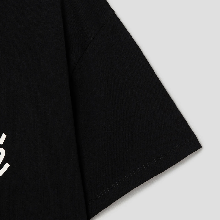 Maison Kitsune Unisex Cafe Kitsune Classic Tee-Shirt - Black