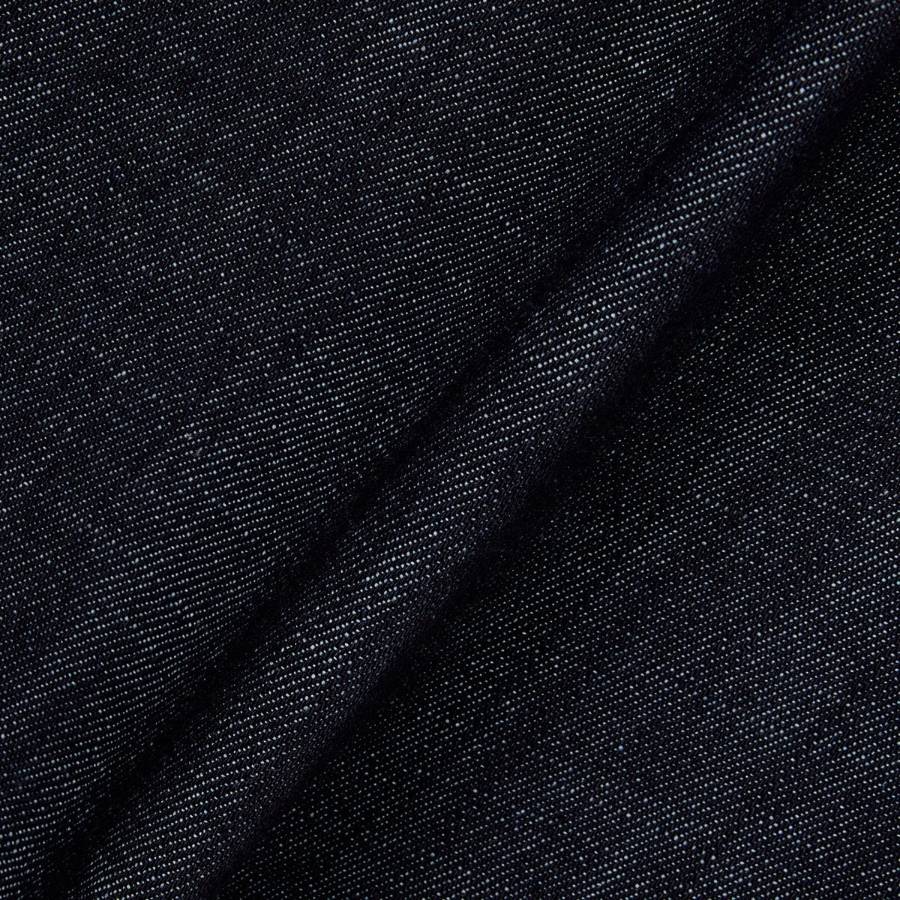 JAJU Men’s Chambray Denim Short Sleeve Shirt – Navy