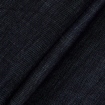 JAJU Men’s Chambray Denim Short Sleeve Shirt – Navy