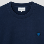 Maison Kitsune Men Bold Fox Head Patch Comfort Sweatshirt - Ink Blue