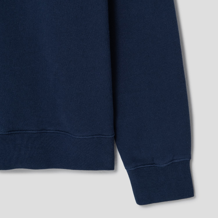Maison Kitsune Men Bold Fox Head Patch Comfort Sweatshirt - Ink Blue