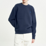 Maison Kitsune Men Bold Fox Head Patch Comfort Sweatshirt - Ink Blue