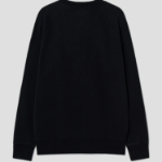 Maison Kitsune Unisex Sweatshirt Cafe Kitsune - Black