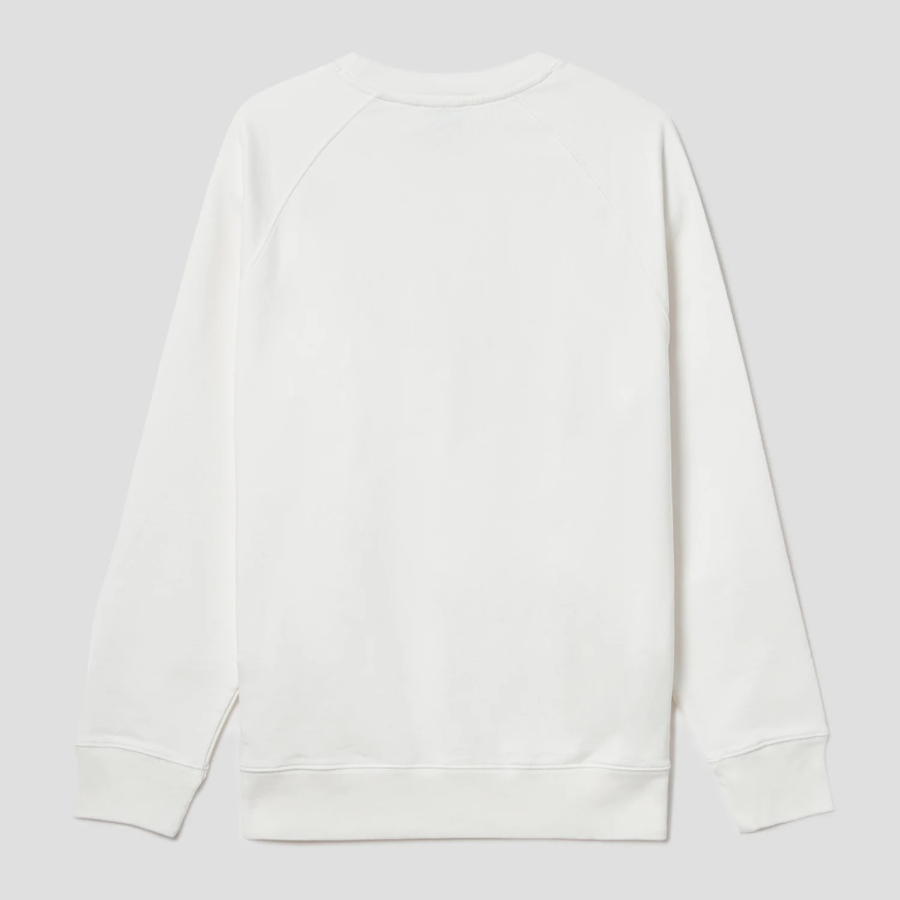 Maison Kitsune Men Double Fox Head Patch Classic Sweatshirt - Ecru
