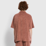 JAJU Unisex Terry Short Sleeve Shirt – Brick