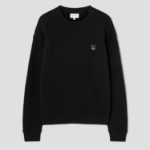 Maison Kitsune Men Tonal Fox Head Patch Comfort Sweatshirt - Black