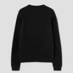 Maison Kitsune Men Tonal Fox Head Patch Comfort Sweatshirt - Black